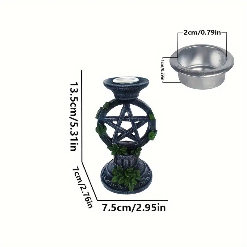 Pentagram Candlestick