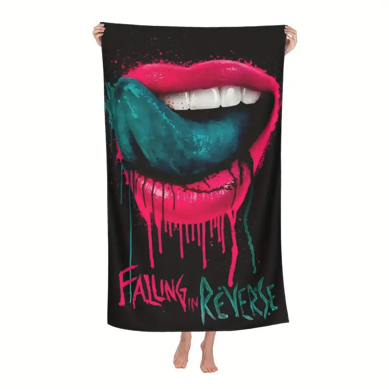 falling-in-reverse-beach-towel