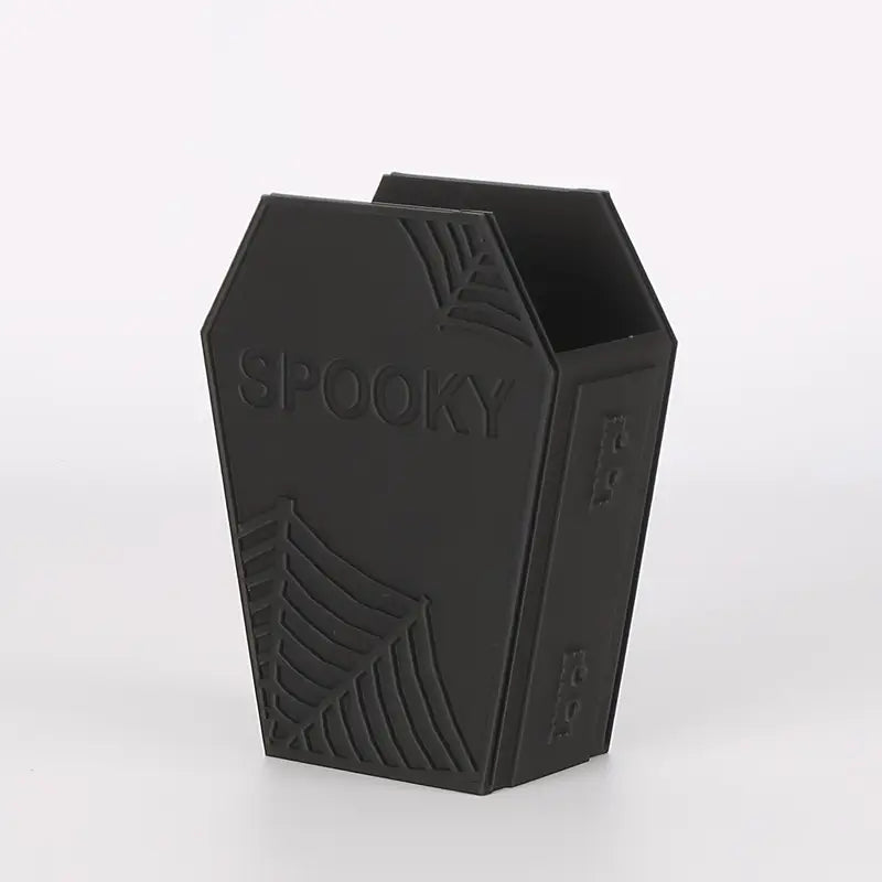 coffin-makeup-brush-holder