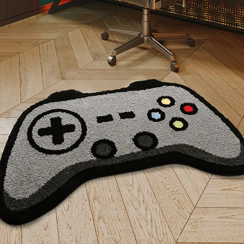 Playstation Rug with A polyester band logo shaped rug. Measures�� x . Velvet feel. Machine washable in a gothic alternative style.