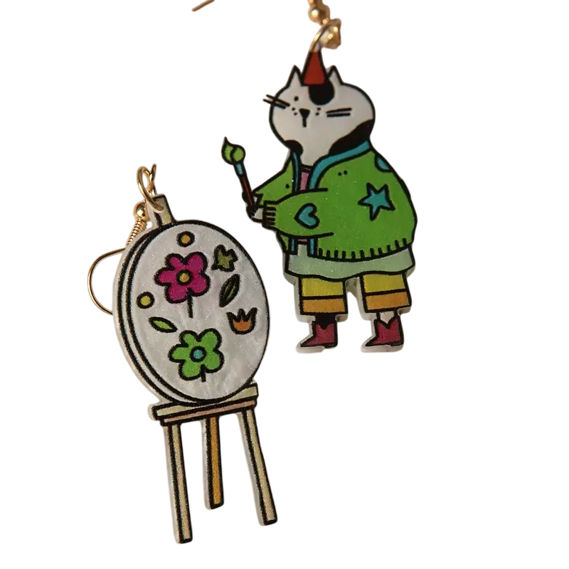 The Artiste: Earrings Series Earrings band merch