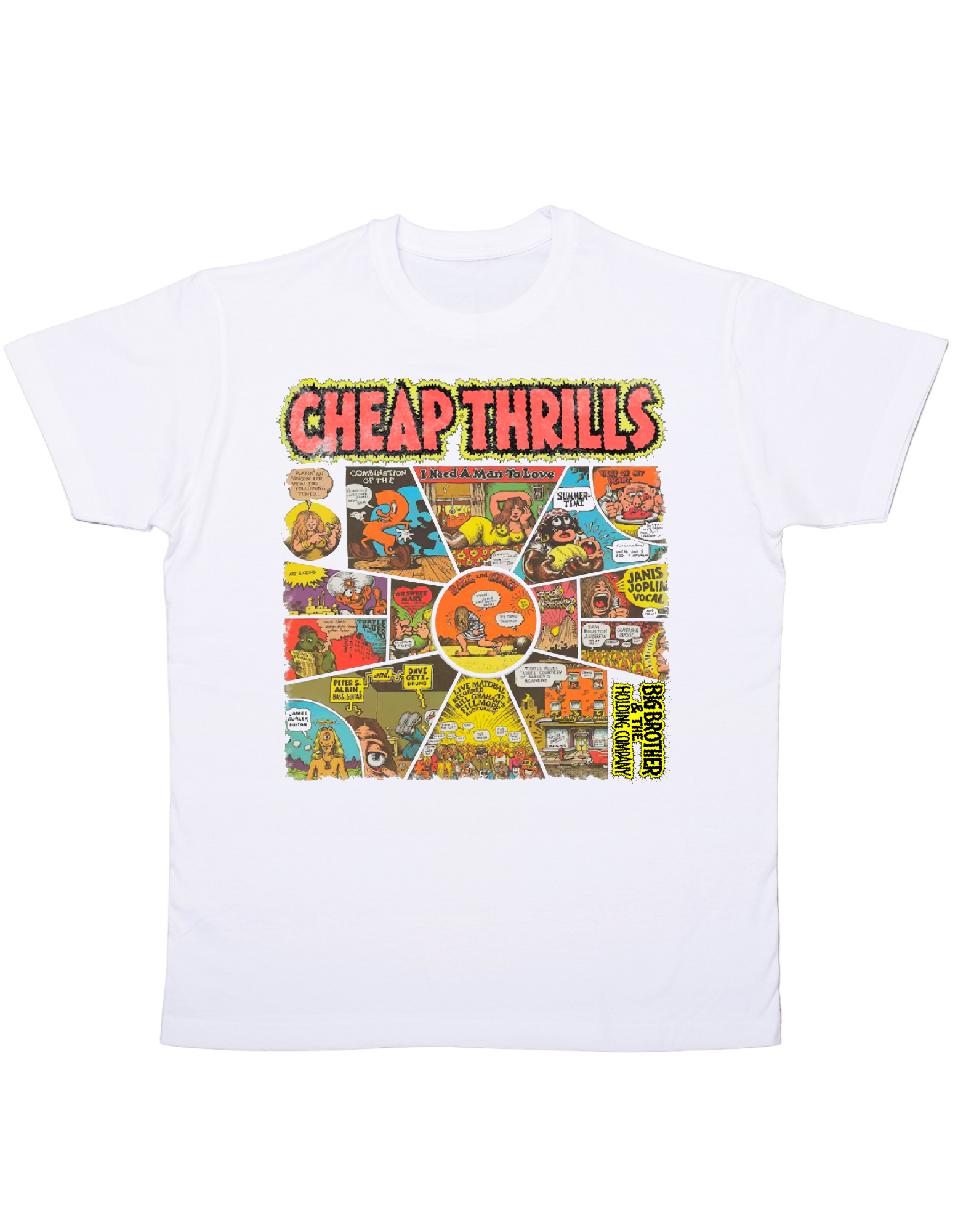 Big Brother & The Holding Company T-Shirt band merch