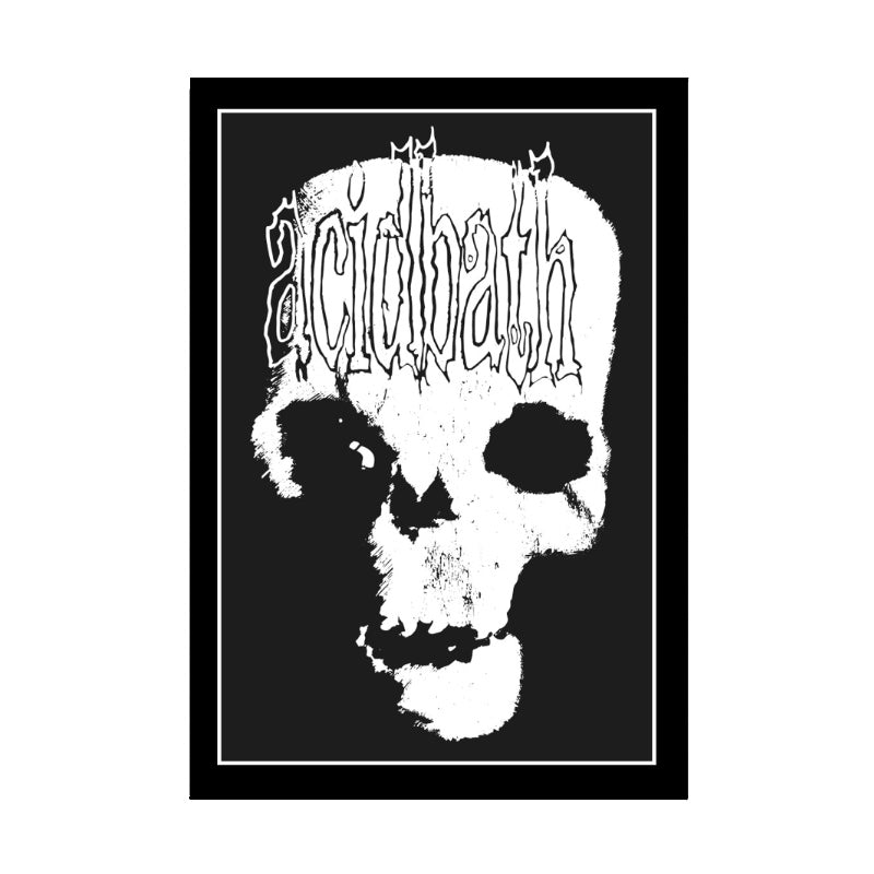 Acid Bath Poster with A2 Band Poster - Quality Print on Glossy sm Paper Printed on premium sm paper in a gothic alternative style.