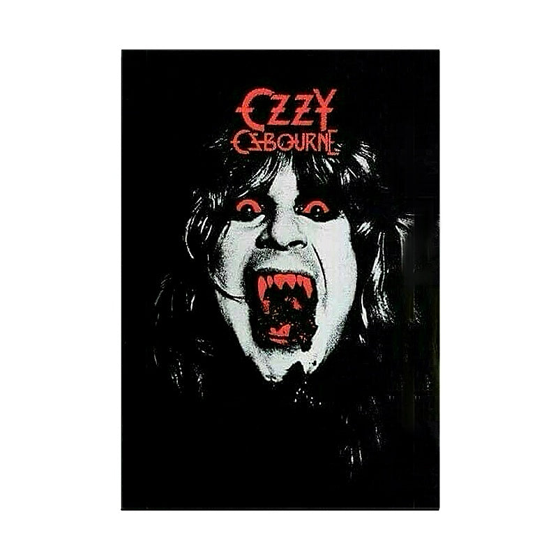 Ozzy Osbourne Poster with A2 Band Poster - Quality Print on Glossy sm Paper Printed on premium sm paper in a gothic alternative s.
