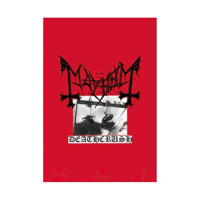 Mayhem Poster with A2 Band Poster - Quality Print on Glossy sm Paper Printed on premium sm paper in a gothic alternative style.