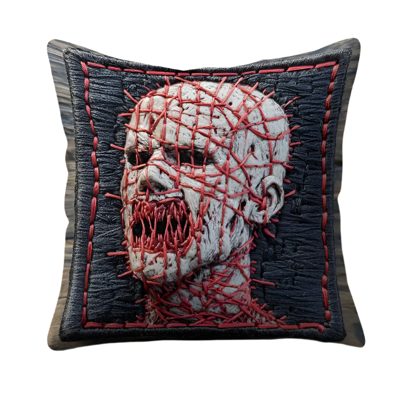 Zombie Pillow with Alternative Pillow Cover Super soft fleece. Measures x . (Does not include pillow, only in a gothic alternativ.