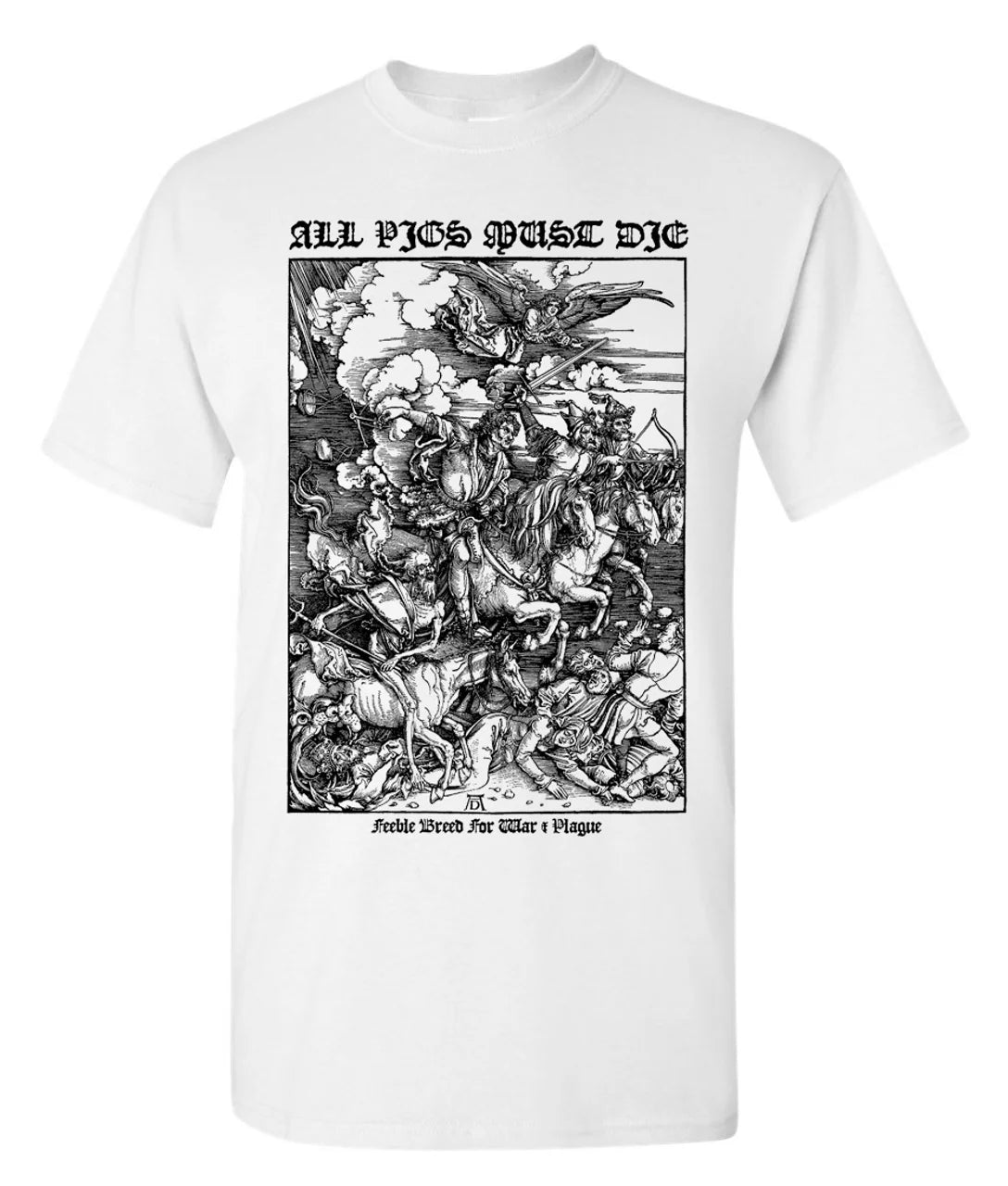 All Pigs Must Die T-Shirt band merch
