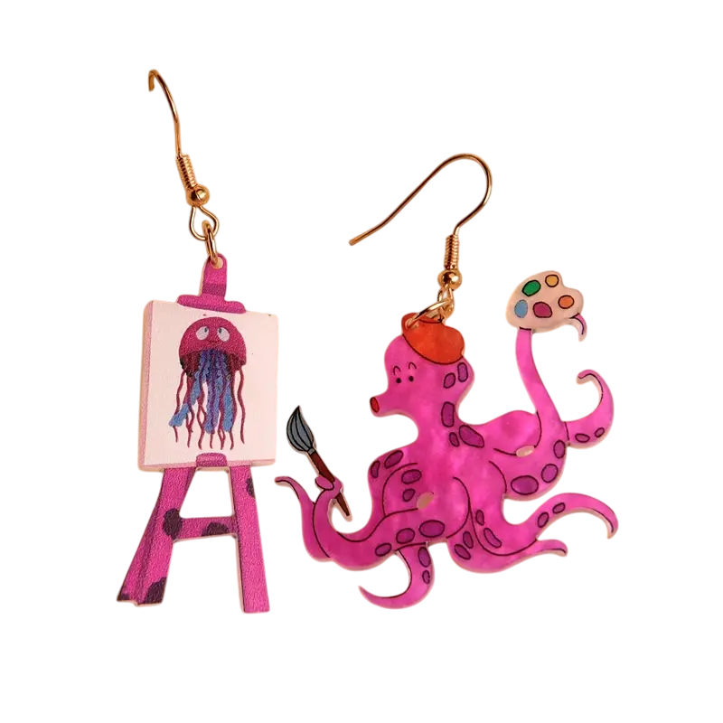 The Artiste: Earrings Series Earrings band merch