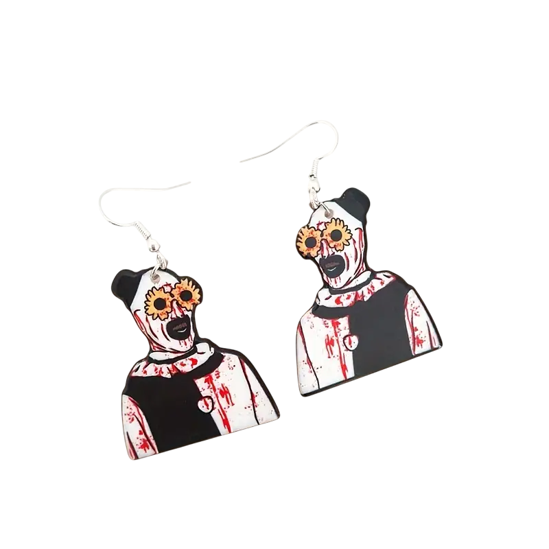 Terrifier Earrings Earrings band merch