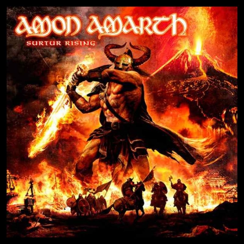 Amon Amarth - Sutur Rising Patch Patch band merch