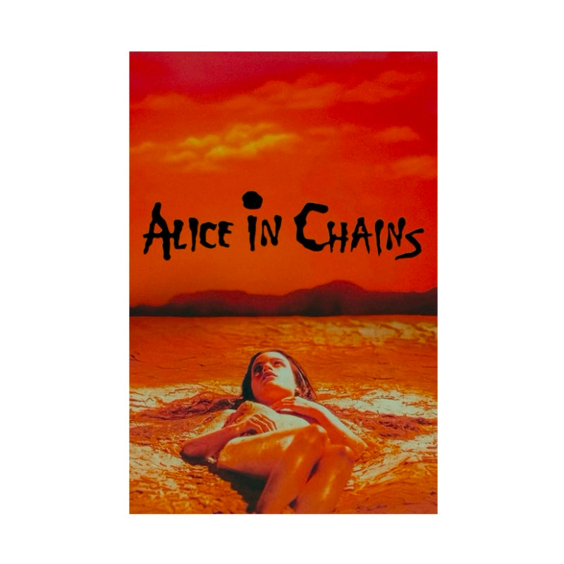 Alice In Chains Poster with A2 Band Poster - Quality Print on Glossy sm Paper Printed on premium sm paper in a gothic alternative.