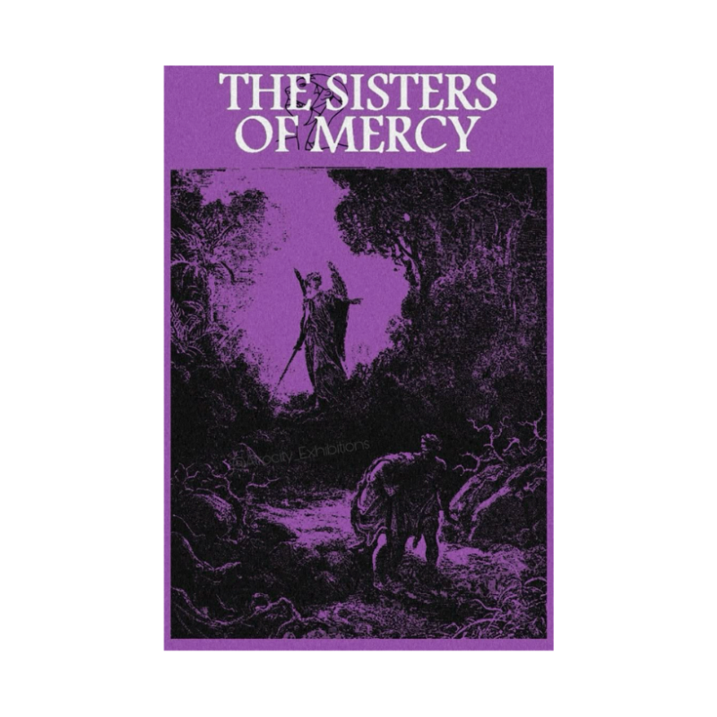 Sisters of Mercy Poster with A2 Band Poster - Quality Print on Glossy sm Paper Printed on premium sm paper in a gothic alternativ.