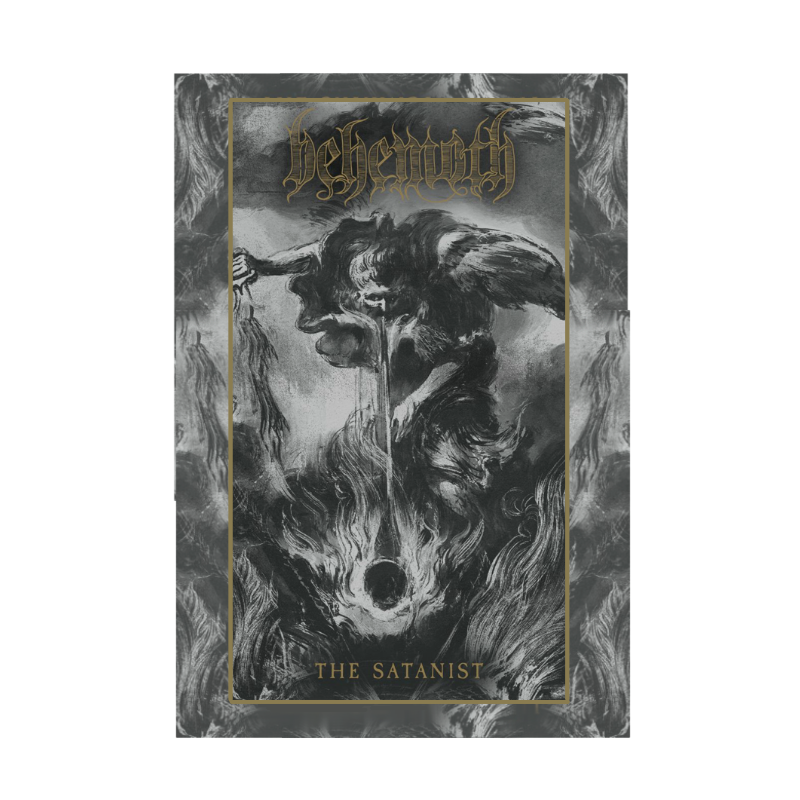 Behemoth Poster with A2 Band Poster - Quality Print on Glossy sm Paper Printed on premium sm paper in a gothic alternative style.