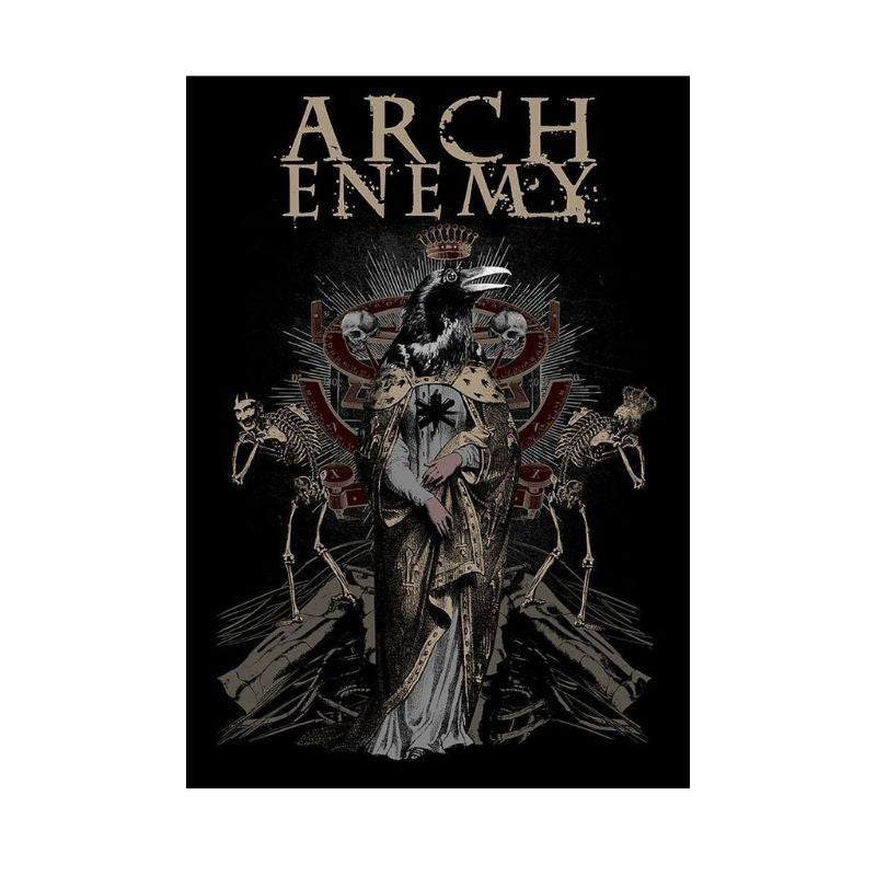 Arch Enemy Poster with A2 Band Poster - Quality Print on Glossy sm Paper Printed on premium sm paper in a gothic alternative styl.