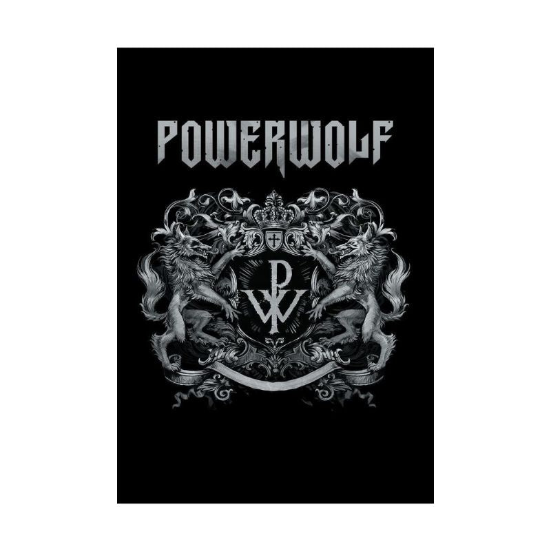 Powerwolf Poster with A2 Band Poster - Quality Print on Glossy sm Paper Printed on premium sm paper in a gothic alternative style.