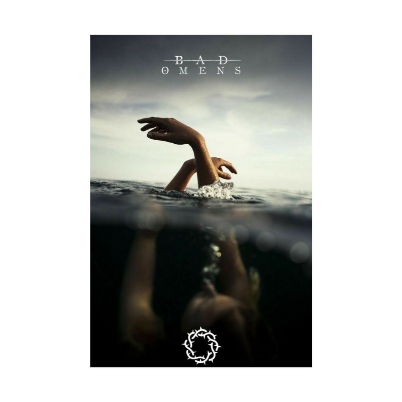 Bad Omens Poster with A2 Band Poster - Quality Print on Glossy sm Paper Printed on premium sm paper in a gothic alternative style.