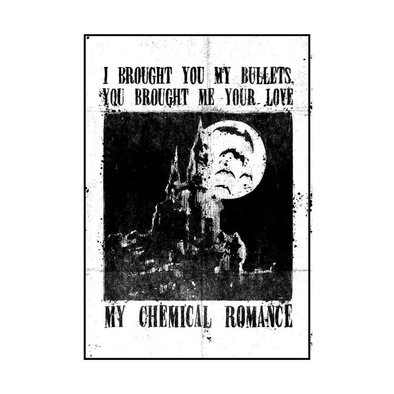 My Chemical Romance Poster with A2 Band Poster - Quality Print on Glossy sm Paper Printed on premium sm paper in a gothic alterna.