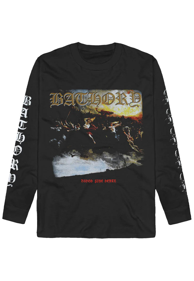 Bathory Sweater Long Sleeve band merch