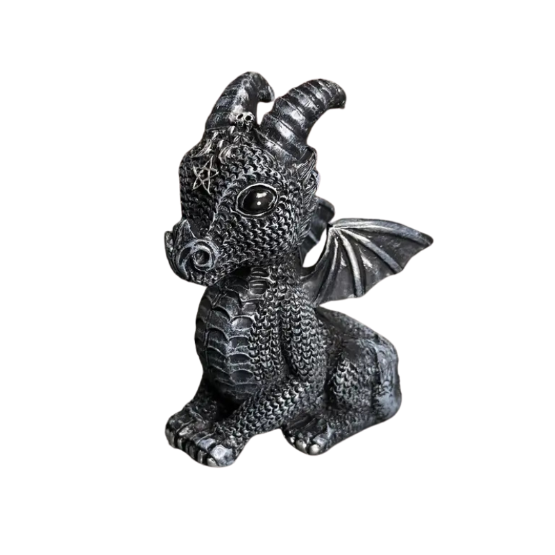 Cult Cuties: Dragon in a gothic alternative style.