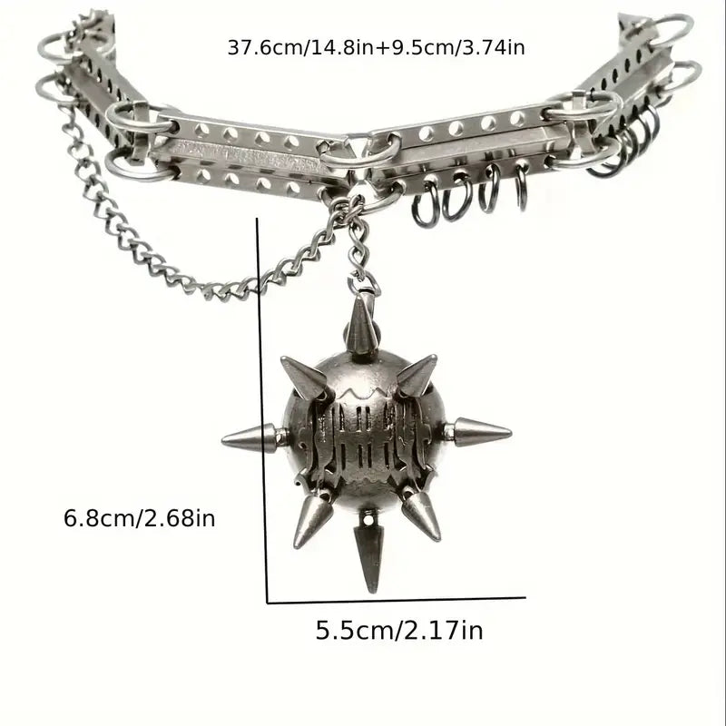 Ye Ol' Ball and Chain Choker Necklace band merch