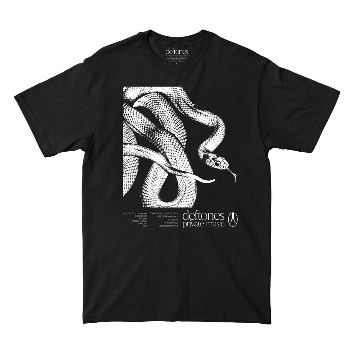 Deftones T-Shirt band merch