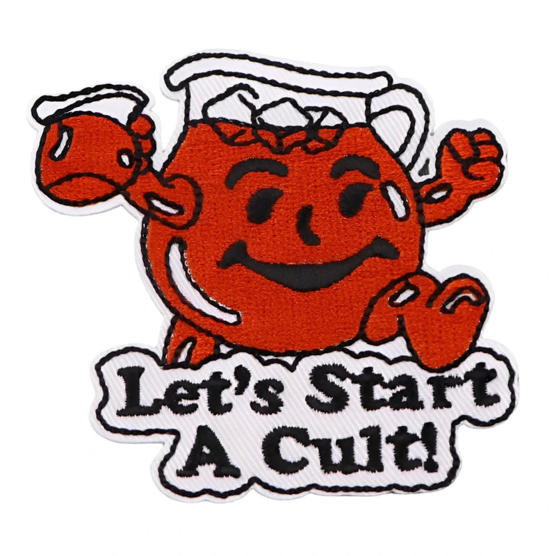 Lets Start a Cult Patch Patch band merch