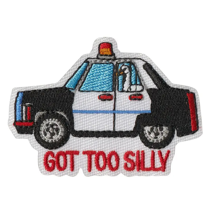 Got Too Silly Again Patch Patch band merch