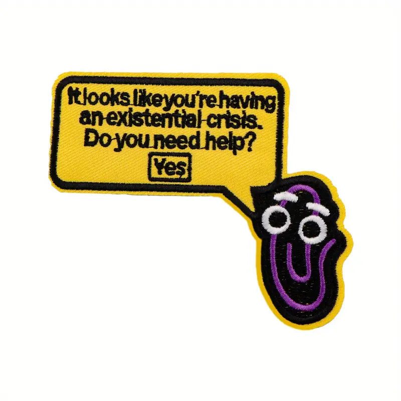Do You Need Help Patch Patch band merch