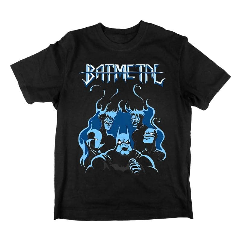 Batmetal T-Shirt band merch