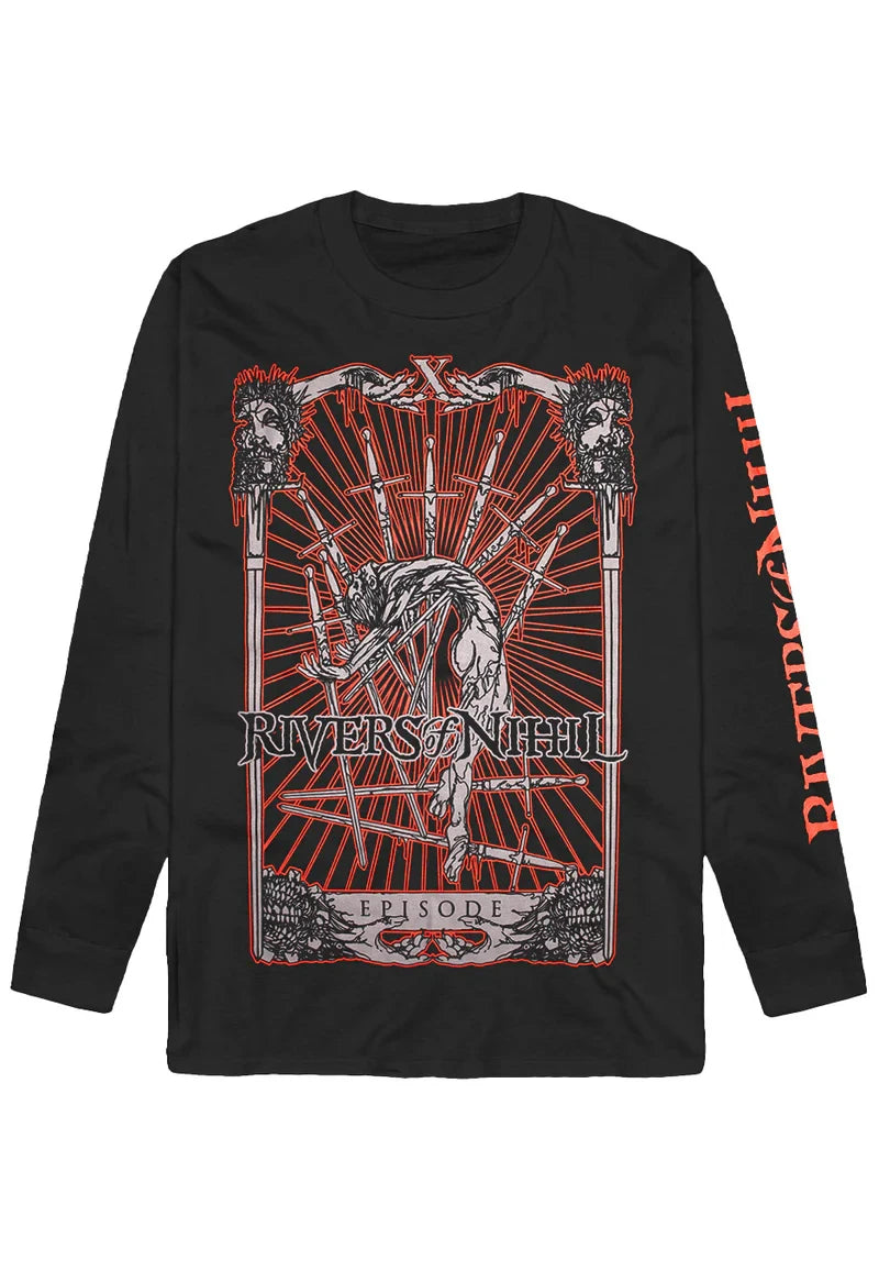 Rivers Of Nihil Sweater Long Sleeve band merch