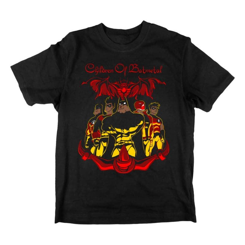 Batmetal T-Shirt band merch