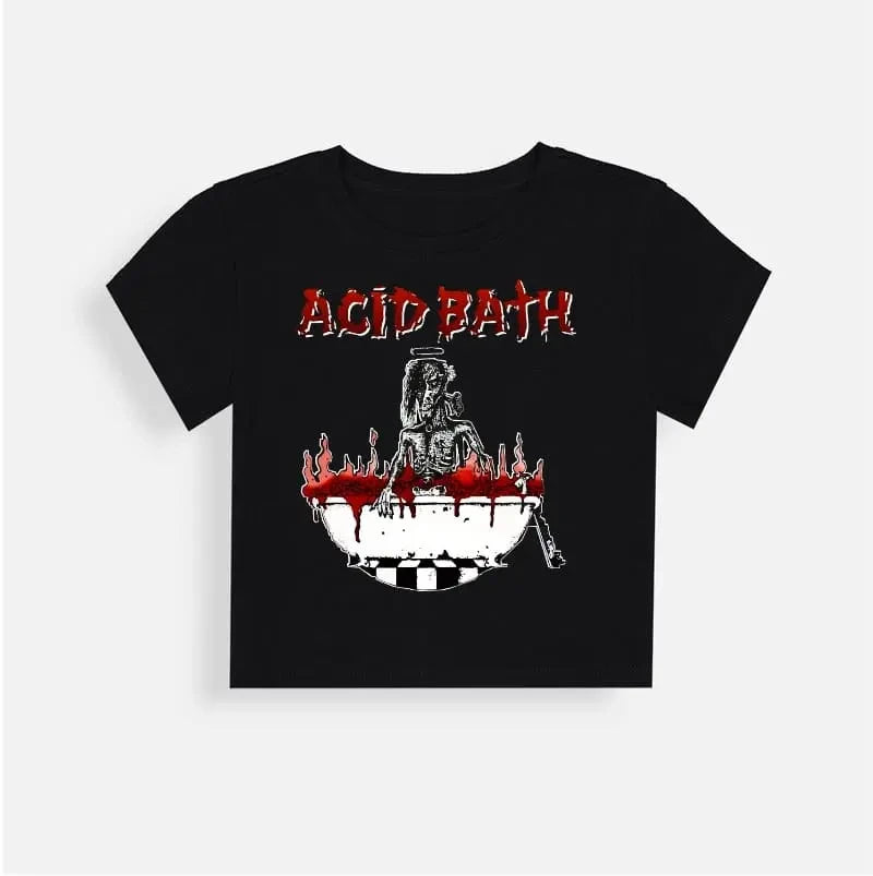 ACID BATH Crop Top