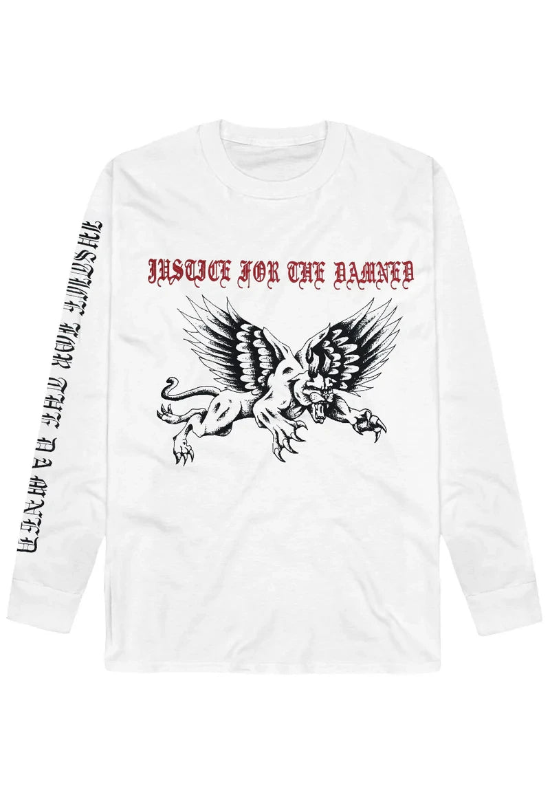 Justice For The Damned Long Sleeve band merch
