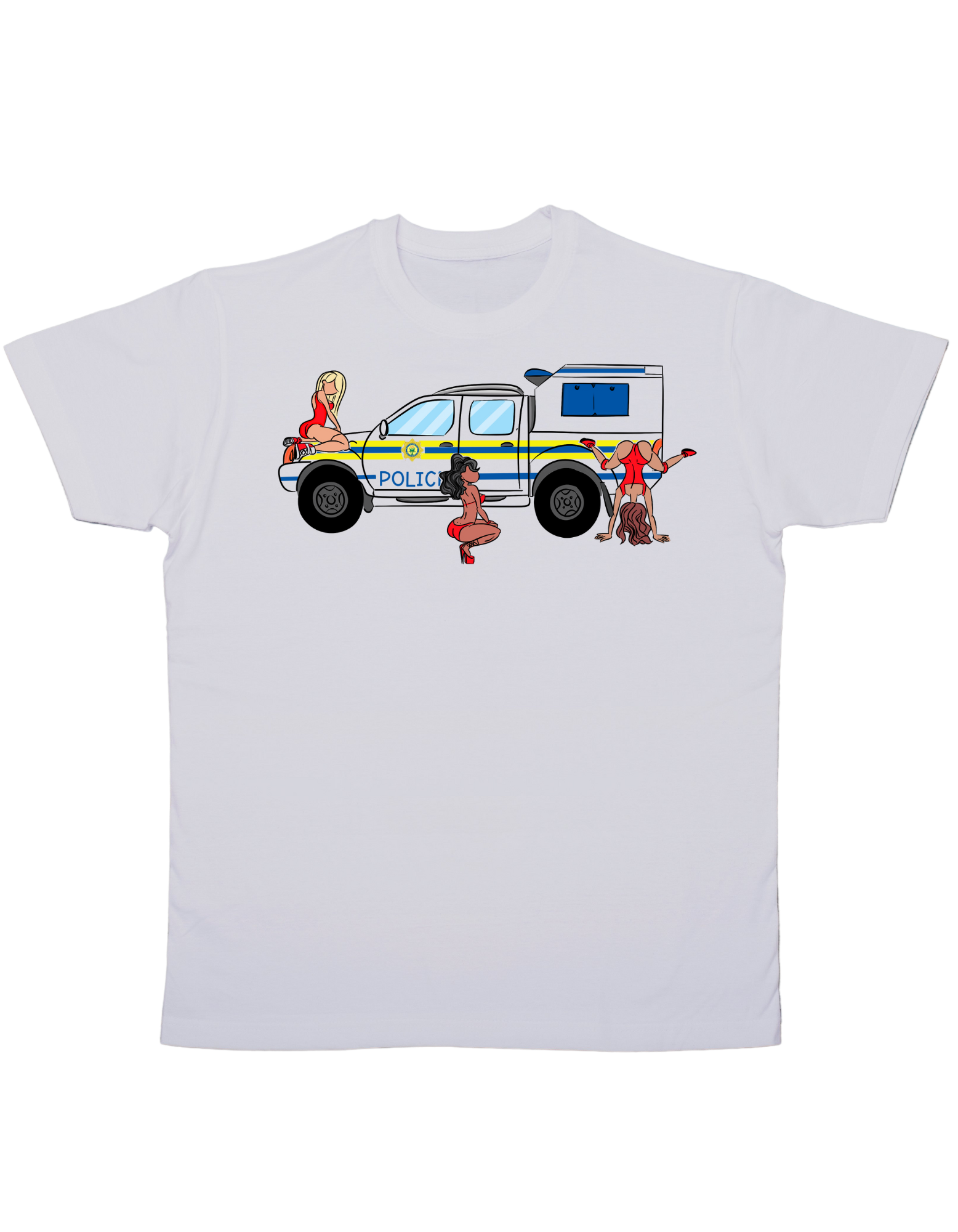 (Redacted) the Police! T-Shirt