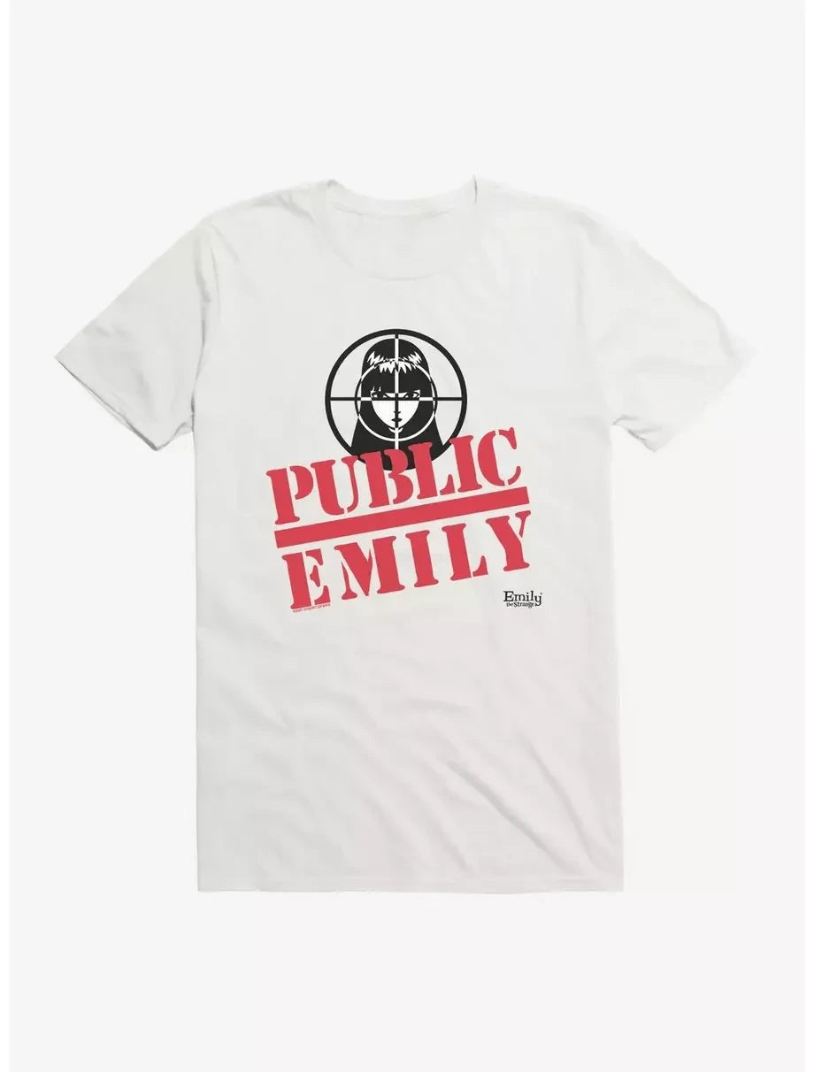 Public Emily T-Shirt band merch