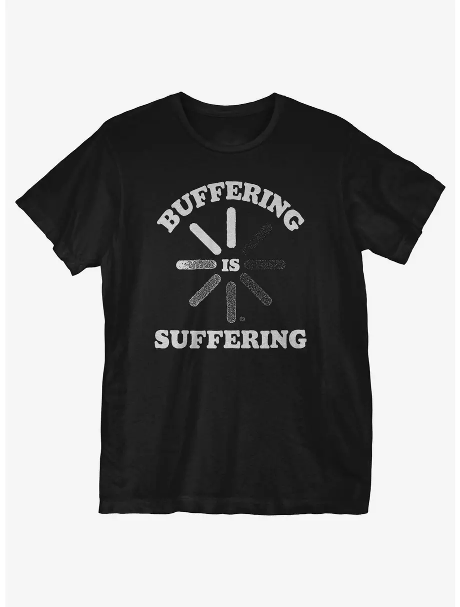 Buffering T-Shirt band merch
