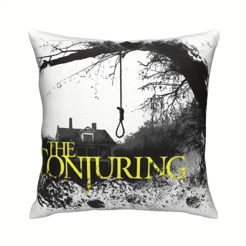 The Conjuring Pillow with Film Pillow Cover Super soft fleece. Measures x . (Does not include pillow, only in a gothic alternativ.
