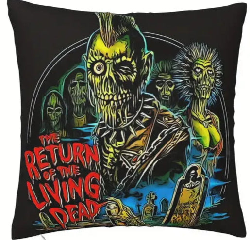 The Return of the Living Dead Pillow with Film Pillow Cover Super soft fleece. Measures x . (Does not include pillow, only in a g.