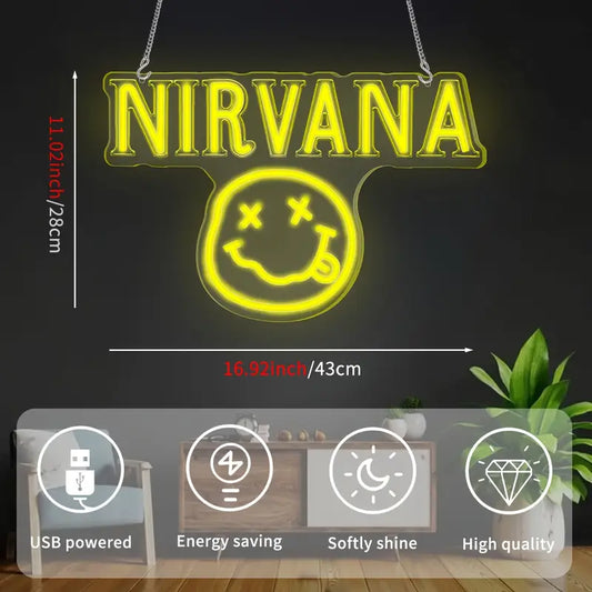 Nirvana Neon Light