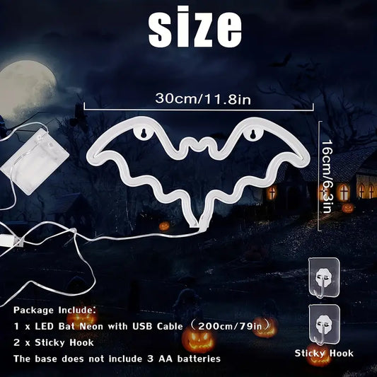Bat Neon Light