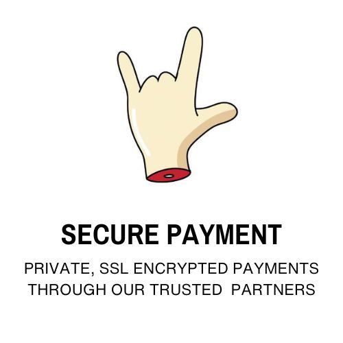 freakflag band merch secure payment icon