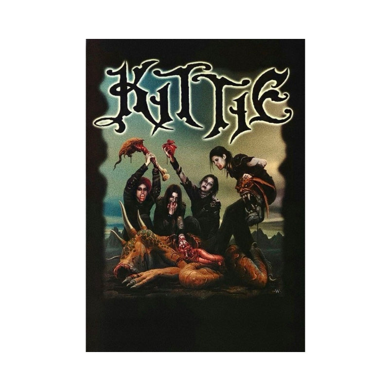 Kittie Poster with A2 Band Poster - Quality Print on Glossy sm Paper Printed on premium sm paper in a gothic alternative style.