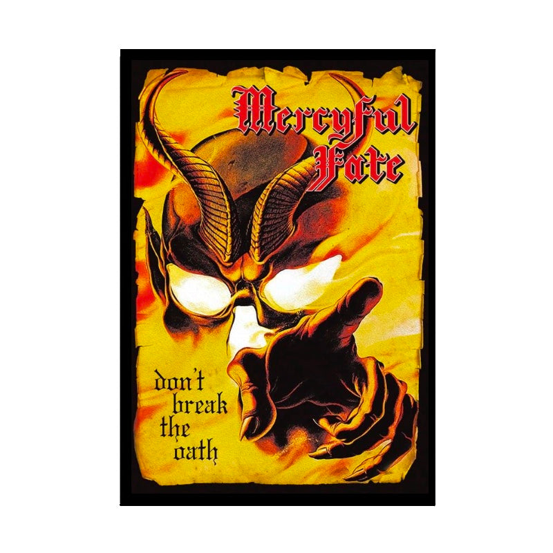 Mercyful Fate Poster with A2 Band Poster - Quality Print on Glossy sm Paper Printed on premium sm paper in a gothic alternative s.