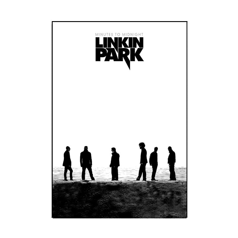 Linkin Park Poster with A2 Band Poster - Quality Print on Glossy sm Paper Printed on premium sm paper in a gothic alternative sty.