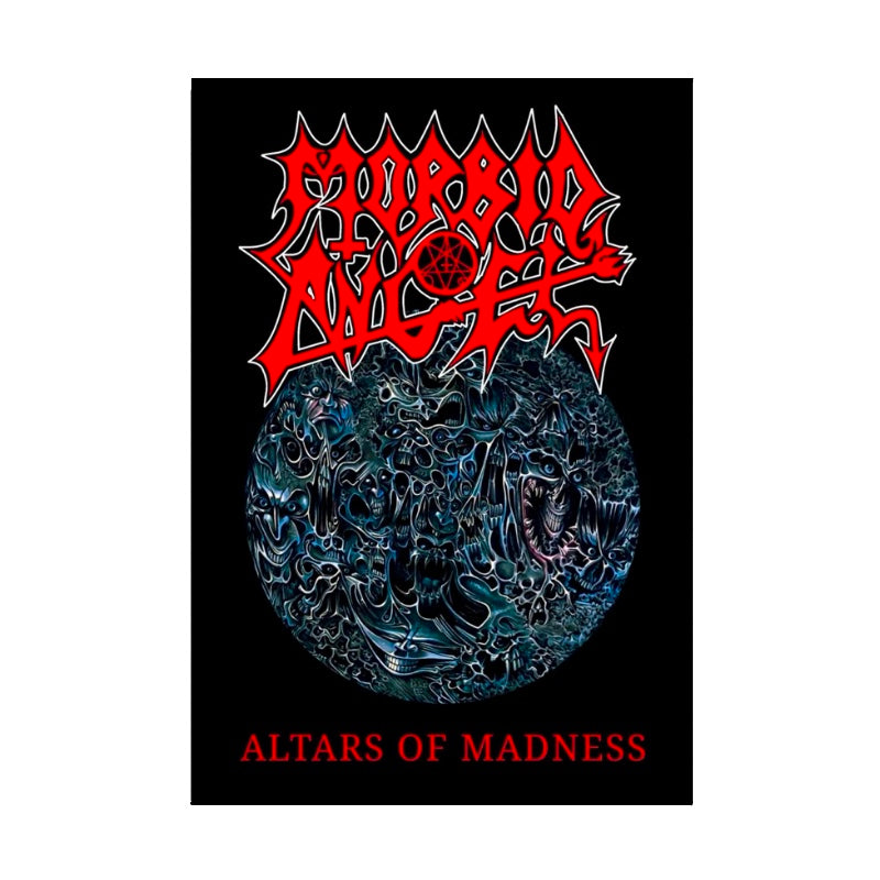 Morbid Angel Poster with A2 Band Poster - Quality Print on Glossy sm Paper Printed on premium sm paper in a gothic alternative st.