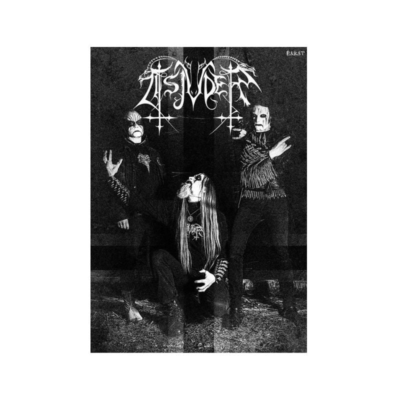 Tsjuder Poster with A2 Band Poster - Quality Print on Glossy sm Paper Printed on premium sm paper in a gothic alternative style.