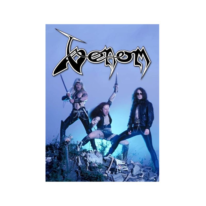 Venom Poster with A2 Band Poster - Quality Print on Glossy sm Paper Printed on premium sm paper in a gothic alternative style.