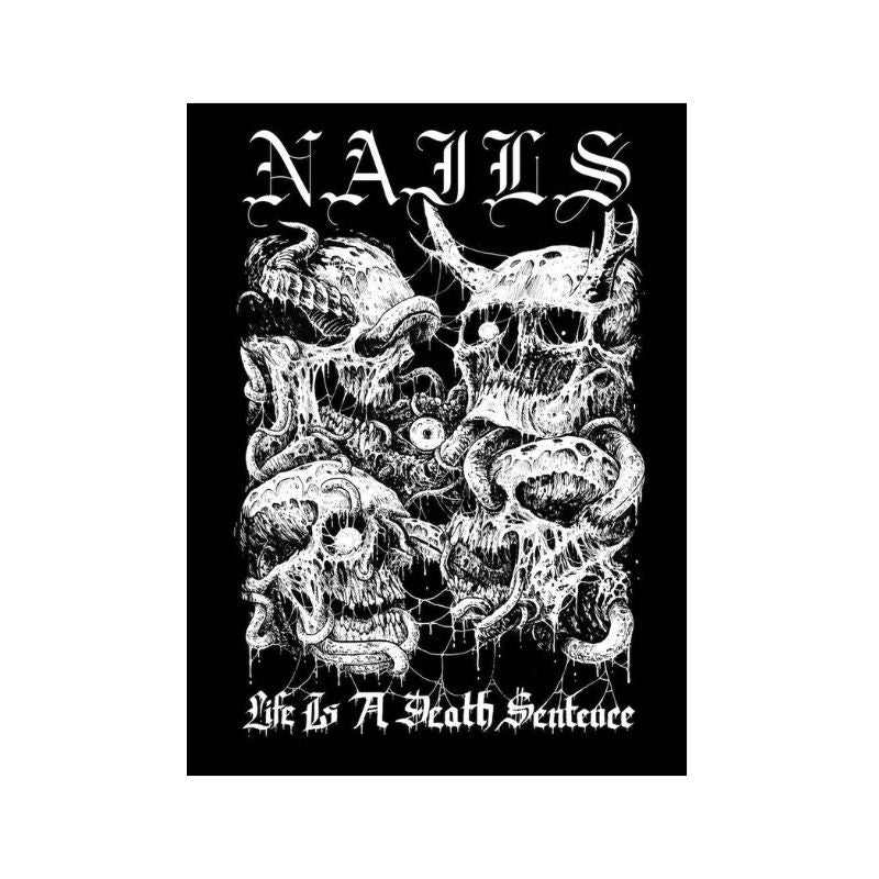Nails Poster with A2 Band Poster - Quality Print on Glossy sm Paper Printed on premium sm paper in a gothic alternative style.
