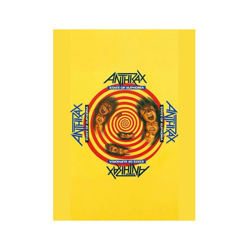 Anthrax Poster with A2 Band Poster - Quality Print on Glossy sm Paper Printed on premium sm paper in a gothic alternative style.