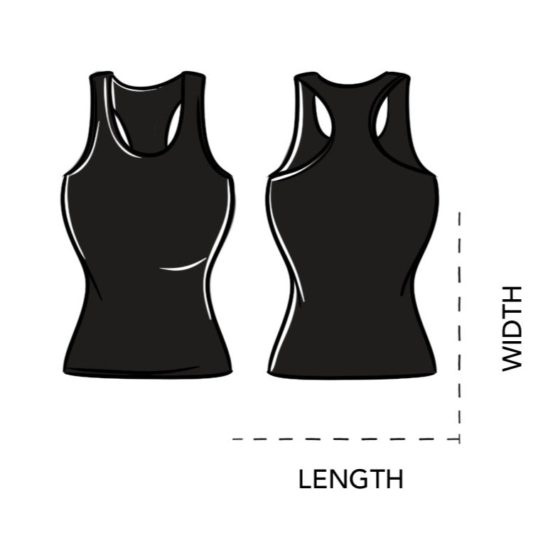 freakflag band merch size guide for vest display